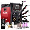 ARCCAPTAIN MIG205MP Saldatrice 9‑in‑1 con controllo iControl App/Plasma Cutter/Pulsed MIG/Flux Core/Spool Gun/DC HF‑Lift TIG/Clean/MMA per alluminio 230V Multi‑processo