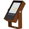 Playled Proiettore asimmetrico da esterno Led Playled 30W 4000K 3901 lm corten PC30S04N