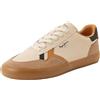 Pepe Jeans M Retro Sneaker, Sneak Uomo, Beige Bianco Gesso, 39 EU