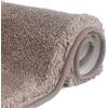 FCSDETAIL Tappeti da Bagno a Pelo Lungo Antiscivolo 70 x 120 cm, Tappetino Lavabile in Lavatrice con Microfibre Morbide Assorbenti per Vasca, Doccia e Bagno