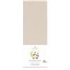 DarBene - Lenzuolo con angoli matrimoniale cotone Premium - Cotone pettinato di alta qualità OEKOTEX-certified - Lenzuolo con angoli singolo - 70x140x18 cm, 1 pezzo, Avorio