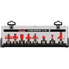 Freud 91-100: 13 pezzi Super Bit Set, taglia unica, rivestimento Perma-shield rosso