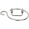 Wenko 18280100 Porta Asciugacapelli Milano con Portacavo per il Montaggio a Parete, Acciaio, 11 x 4,5 x 12 cm, Cromo
