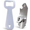 PARENCE - Set di apribottiglie - 8 cm e 10,5 cm, solido e pratico - Acciaio inossidabile rinforzato - Apriscatole e apribottiglie, lattina multiuso