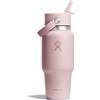 Hydro Flask - Wide Flex Straw Travel Bottle 710ml (24 oz) - A Prova di Perdite, Isolata, Compatibile con Portabicchieri - Mantiene le Bevande Fredde per 24 Ore - Tappo con Cannuccia Flex - Trillium