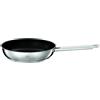 RÖSLE Padella ELEGANCE CeraPlus, antiaderente e robusta - Ø 28 cm, resistente al calore fino a 260 °C, rivestimento in ceramica, argento, acciaio inox 18/10, lavabile in lavastoviglie