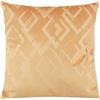 KASANOVA Cuscino Divano Velluto 50x50 cm ocra Rombi