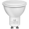 Maclean MCE435 NW Durevole 4000K Bianco Neutro 220-240V 50 / 60Hz [classe energetica A +] Facile Installazione GU10 Ideale per Soggiorno Cucina Casa Ufficio (Bianco Neutro, 1x lampadina 5W 400lm)