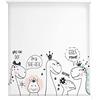 Estoralis | BAMBINI | Tenda a rullo moderna | Stampa digitale traslucida | I-2158 Multicolore | 150 x 180 cm (larghezza/altezza) dimensione del tessuto 147 x 175 cm. | Tende per finestre e porte