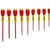 STANLEY 0-62-573 Cacciaviti Isolati, Str - Ph - Pozi - Tester, Set di 10 pz