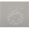 Linder 1121/90/78097/440 Coppia vetri Brod Diritti? S Olive Grigio String? I Passanti 58 x 140 cm