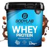 Bodylab24 Whey Protein Powder Nocciola-Cacao 1kg, proteine per muscoli più forti, whey può promuovere la costruzione dei muscoli, con 80% di proteine, senza aspartamee