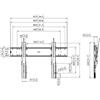 Vogel's PFW 6810 2,03 m [80] Nero (PFW 6810 DISPLAY WALL MOUNT - TILT)