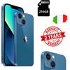 Apple iPhone 13 - 256GB Mezzanotte Nero Bianco Rosso Blu (Sbloccato) ✔️Originale