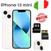Apple NUOVO Apple iPhone 13 mini 128GB 256GB Nero Bianco Rosso Blu Rosa ✔️Originale