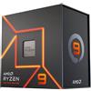 AMD Ryzen 9 7900X Retail, Noir, (AM5/12 Core/4.7GHz/76MB/170W/Radeon) - 100-0000
