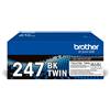 Brother TN-247BKTWIN cartuccia toner 2 pz Originale Nero