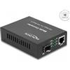 Delock Convertitore multimediale Delock da 10GBase-R SFP+ a 10GBase-T RJ45