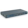 Yuanley Switch Poe Gigabit a 28 Porte Con 24 Porte Poe+@400 W, 2 Porte Uplink Gi