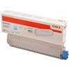 OKI C823/C833/C843 Cartuccia di toner originale ciano - 46471103