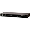 ATEN 8 Port USB/PS2 KVM combo console 2048x1536 2 level cascade BroadcastMulti