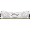 Kingston Technology FURY 32GB 6000MT/s DDR5 CL32 DIMM Kit da 2 Renegade White XM