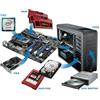 Ultimate PC ASSEMBLATO CPU QUAD Q8200 CORE INTEL SCHEDA MADRE 8GB SSD 240GB WIFI WIN 7/10