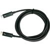 QNAP CAB-TBT305M-40G-LINTES 2 m 40 Gbit/s Nero