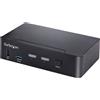 STARTECH - SERVER MANAGEMENT SWITCH KVM USB C A DUE PORTE DP