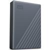 WESTERN DIGITAL WD My Passport WDBRMD0040BGY-WESN - HDD - crittografato - 4 TB - esterno portati