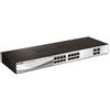 D-LINK SWITCH 16 PORTE GIGABIT + 4 PORTE SFP SMART+