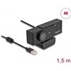 Delock Anschluss 1 x USB 2.0 Typ-A Stecker Integriertes Mikrofon Metallgehuse Maxima