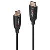 Lindy 38515 cavo HDMI 50 m HDMI tipo A Standard Nero (50m Fibre Optic Hybrid HDM
