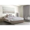 Talamo Italia - Letto matrimoniale Maria, Letto contenitore con rivestimento in tessuto, 100% Made in Italy, Apertura frontale, adatto per materasso Cm 160x200, Blu