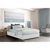 Dmora Talamo Italia - Letto matrimoniale Maria, Letto contenitore con rivestimento in tessuto, 100% Made in Italy, Apertura frontale, adatto per materasso Cm 160x200, Beige