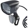Prophete Illuminazione per bicicletta, fanale e-bike - 80 Lux, visibilità a 360°, OSRAM LED, impermeabile IPX5, omologato StVZO - Con riflettore e funzione Light-on - Solo per e-bike