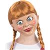 Smiffys Maschera Annabelle, Plastica