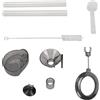 FIBOUND 1 Pezzo Tubo Alimentazione Acquario, Alimentatore Gamberetti Acrilico, Alimentatore Gamberetti Pesci Acquario, Mangiatoia Pesce Gamberetti, per Gamberetti, Pesci, Tartarughe