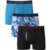 Hanes Total Support Pouch Men's Pack, Anti-Chafing, Moisture-Wicking Underwear with Cooling (Trunks Available), Boxer Brief-Black, Large