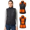 Gilet Riscaldato Elettrico Da Donna – Ricaricabile Con Batteria 10000 MAh, 6 Zone Calore, Slim Fit, Regolabile - 5