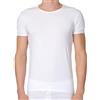 Liabel 3-6 Pezzi - Maglietta Intima Uomo Cotone BIELASTICO Girocollo - Maglia Intima Uomo Elasticizzata - 03858 23 (M, 6 Pezzi Bianco)