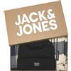JACK & JONES JACFROST DNA BEANIE AND SCARF GIFTBOX NAVY BLAZER/BLACK BE Berretto Uomo