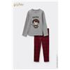 Tezenis Pigiama Lungo Bimbi Unisex Cotone Harry Potter Unisex Grigio
