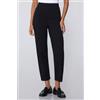 Tezenis Pantaloni Lunghi A Sigaretta Punto Milano Donna Nero
