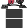 TTIAYAO 2 Protezioni per Tappeto Palestra Tappetino Palestra Spesso 3 mm Utilizzabile Come Tappeto per Palestra per Fitness e Palestra di Casa, Per Cyclette e Attrezzature Sportive (60x30 cm)