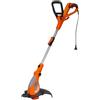 RURIS POWER FOR NATURE RURIS Trimmer - Tagliabordi elettrico TE500 girevole, 500 W, larghezza di taglio 300 mm, testa di taglio girevole a doppio filo, regolazione telescopica, impugnatura ergonomica