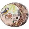 Flamingo Mangime Uccelli Selvatici - qualità Premium - Noce di Cocco ripiena con Noci - 200g