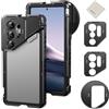 NEEWER S25 Ultra Phone Cage Rig Video Stabilizzatore Telefono, Adattatore Filtro 67mm, Backplate Lente 17mm, Adattatore T Mount Compatibile con Moment Samsung Galaxy S25 Ultra, 1 Panno Pulizia, PA082