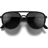 LONDON MOLE® Pilot occhiali da sole | Fantastici occhiali sagomati in stile pilota | Uomo donna unisex | Cerniere a molla