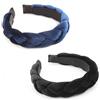 DRESHOW Cerchietti Intrecciati per Donna Velluto Cerchietto Elastico Criss Cross Accessori per Capelli